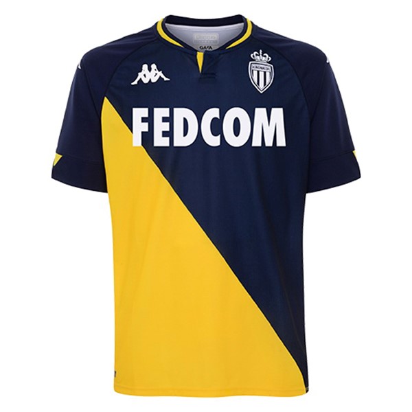 Thailande Maillot Football AS Monaco Exterieur 2020-21 Jaune